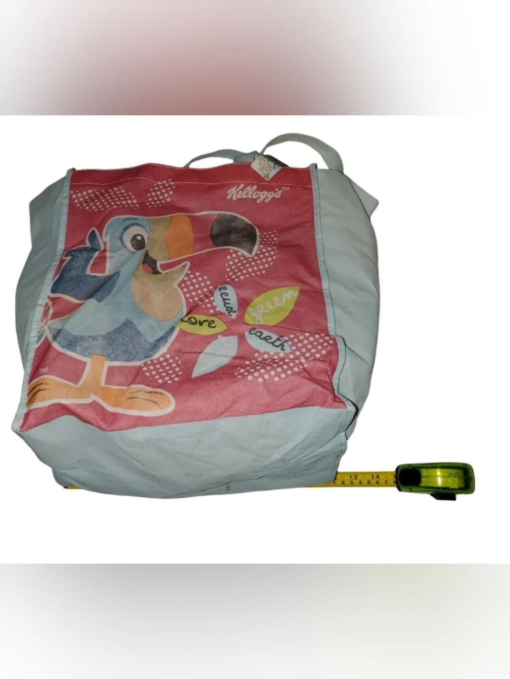 Kellogg's Pink Parrot Graphic Tote Bag - Picture 8 of 11